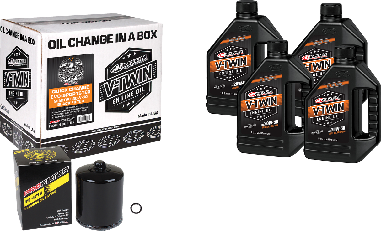 MAXIMAV-Twin Quick Change Kit Evo Mineral Black Filter90-069014PB