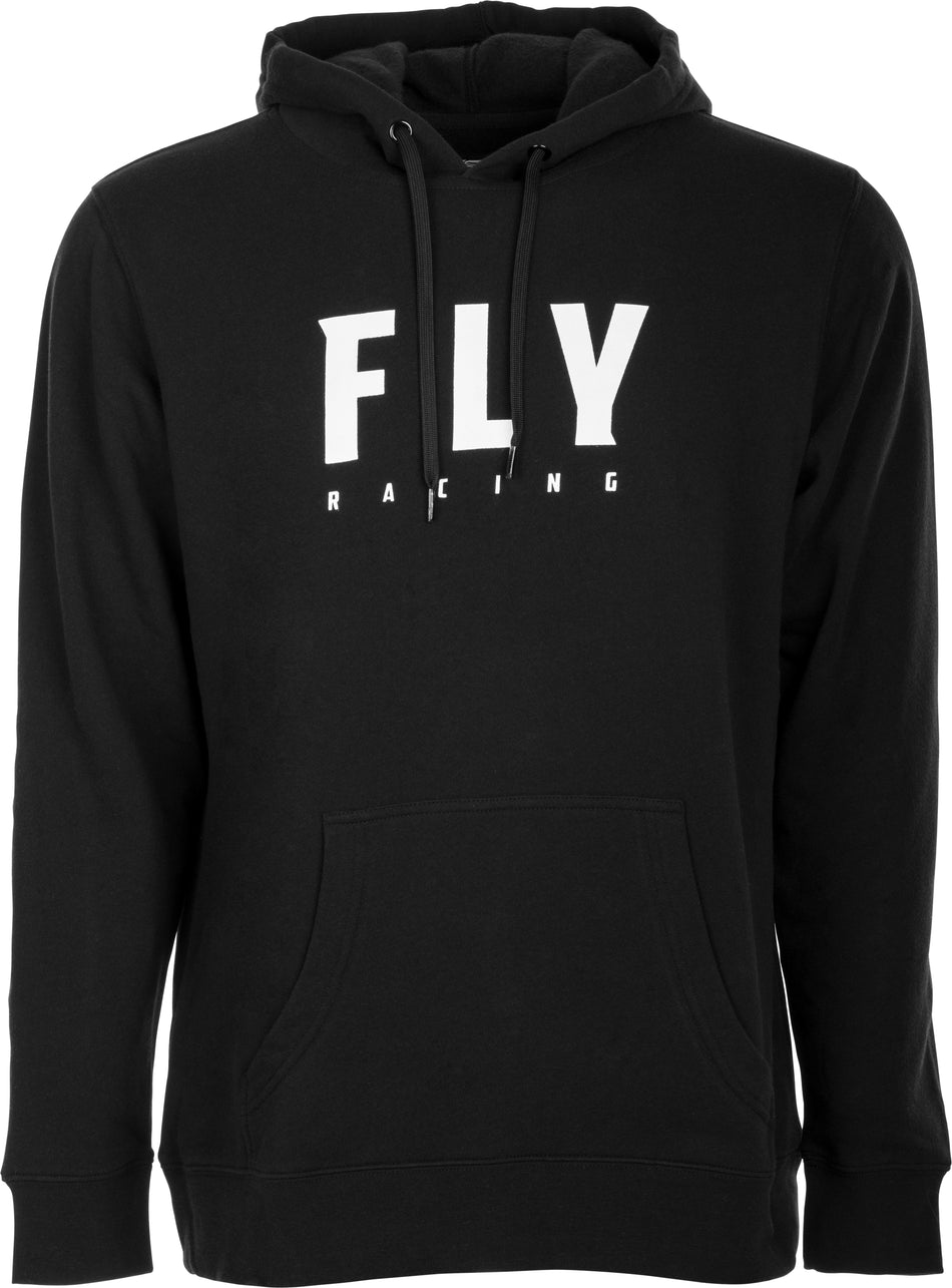 FLY RACING Fly Badge Pullover Hoodie Black Lg 354-0250L
