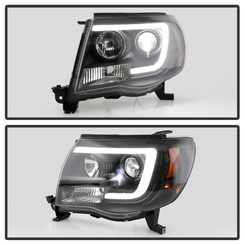 Spyder Toyota Tacoma 05-11 V2 High-Power LED Headlights - Black PRO-YD-TT05PL-BK 5088185