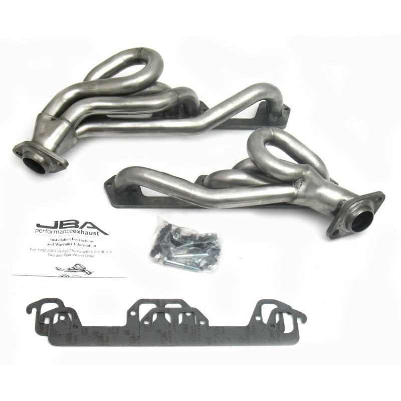 JBA 96-03 Dodge Truck 5.2L/5.9L Magnum 1-1/2in Primary Raw 409SS Cat4Ward Header 1945S-1