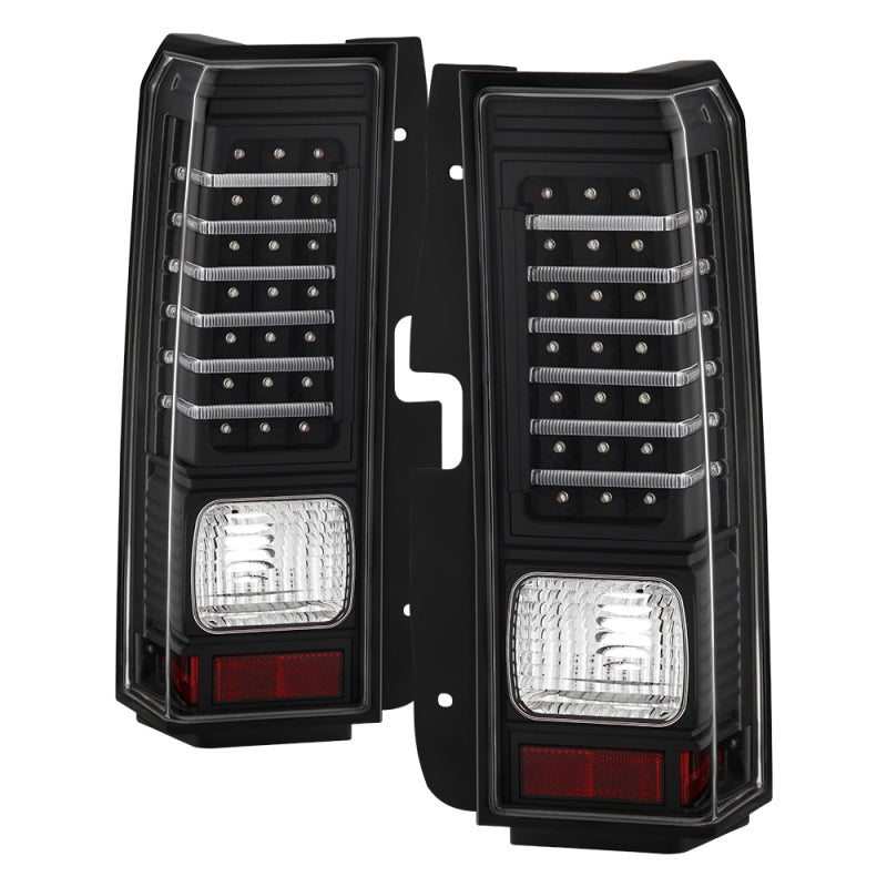 Xtune Hummer H3 06-09 ( Non H3T ) LED Tail Lights Black ALT-ON-HH306-LED-BK 5017697