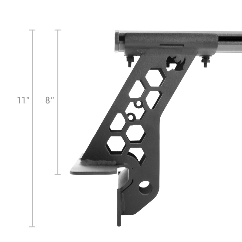 Go Rhino 20-22 Jeep Gladiator JT/16-22 Toy. Tacoma/05-21 Nssn Frontier XRS Cross Bars Kit - Tex. Blk 5935000T