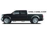 N-Fab Nerf Step 16-17 Toyota Tacoma Double Cab - Gloss Black - Cab Length - 2in T1678CC