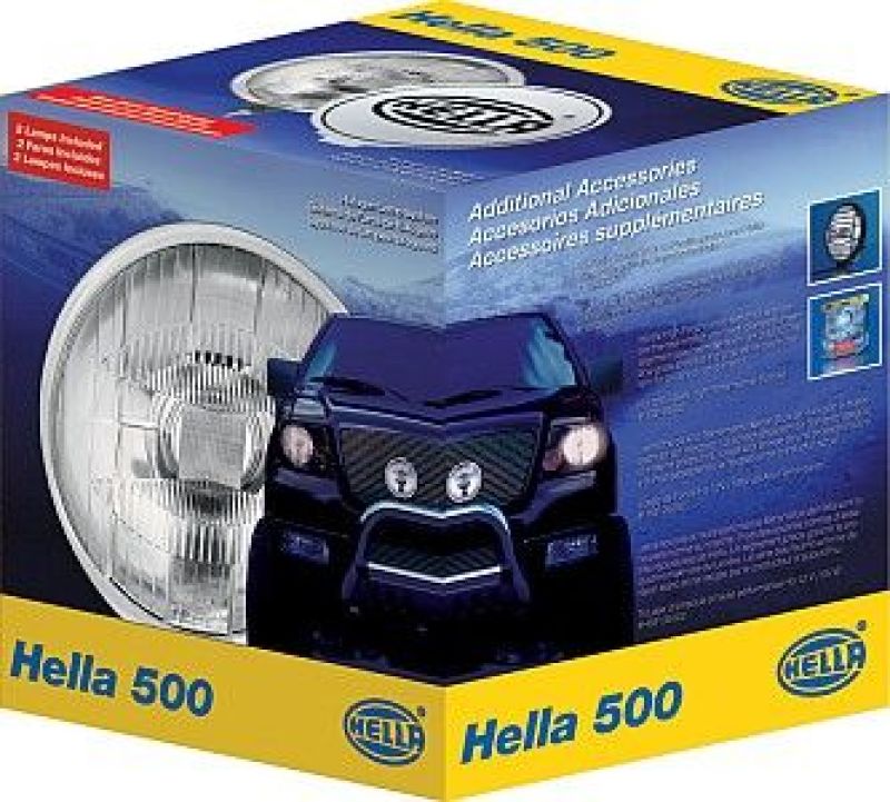 Hella 500 Series 12V/55W Halogen Driving Lamp Kit LA005750952