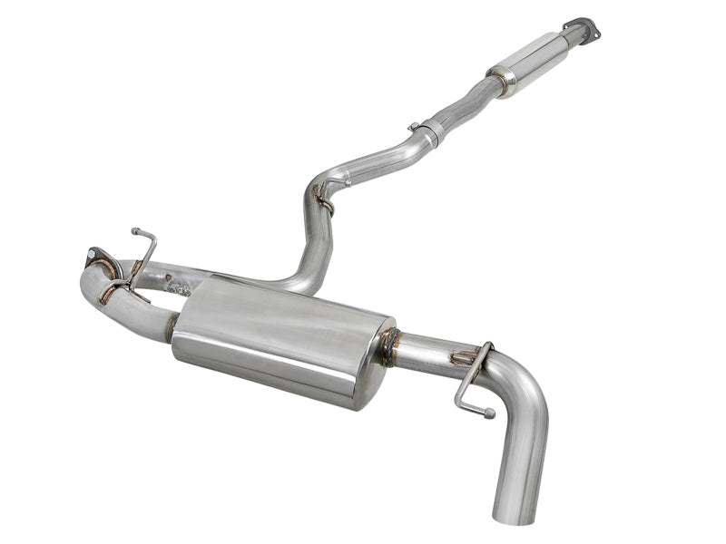 aFe POWER Takeda 2.5in 304 SS Cat-Back Exhaust System Subaru Crosstrek 18-19 H4-2.0L 49-36803