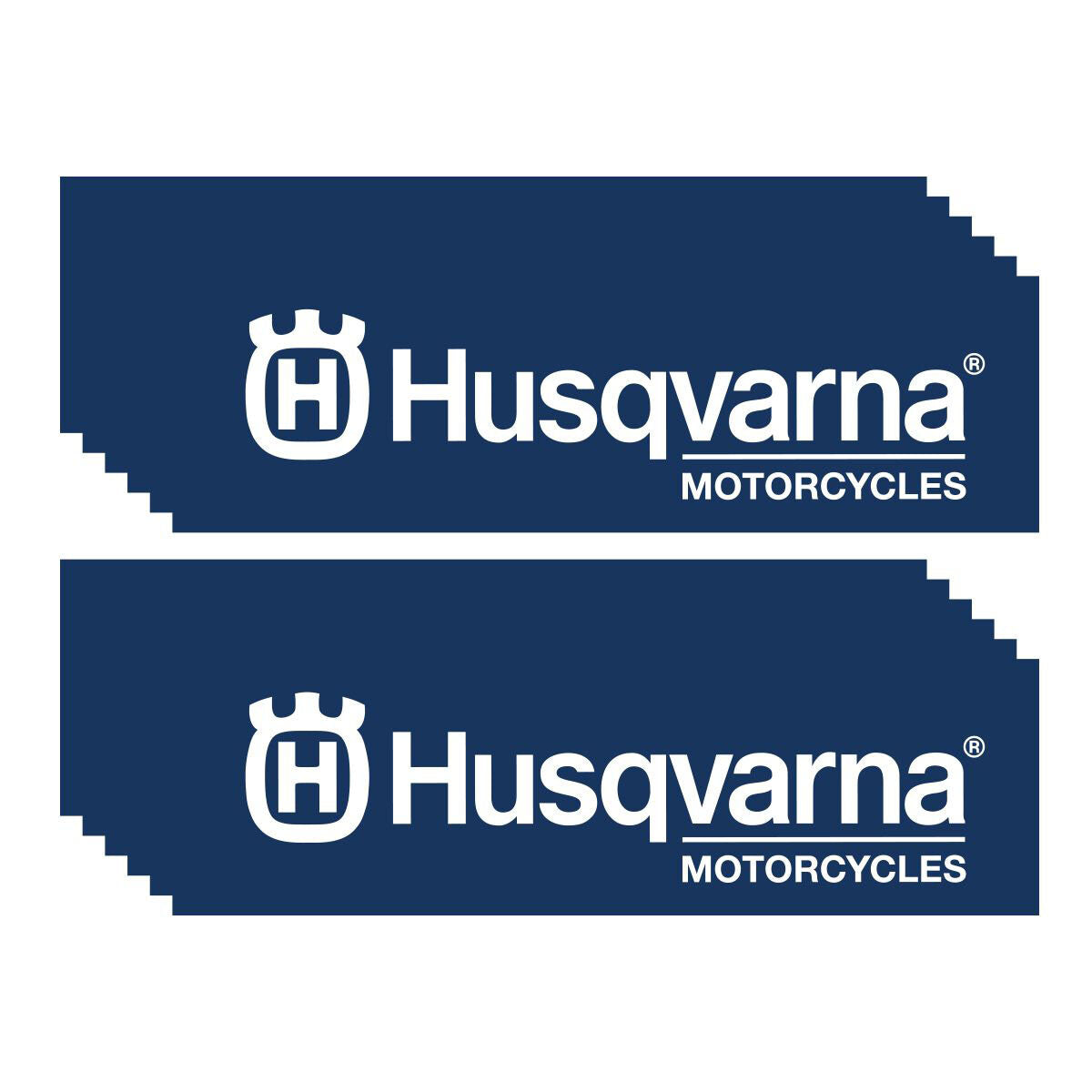 D-COR 6" Husqvarna Decal 10 Pk 40-70-107