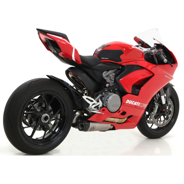 Arrow Panigale V2 955 2020 -2024  Racing Titanium Work Exhaust (R+L) With Welded Stainless Steel Link Pipe 71160pk