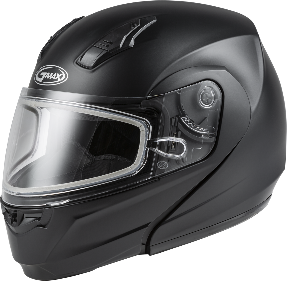 GMAX Md-04s Modular Snow Helmet Matte Black Lg M2040076