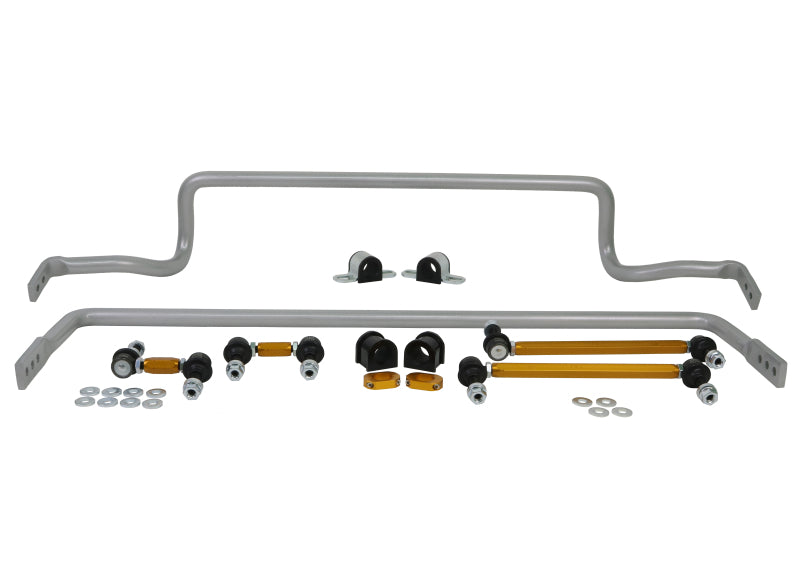 Whiteline 08-17 Mitsubishi Lancer Front & Rear Sway Bar Kit BMK007