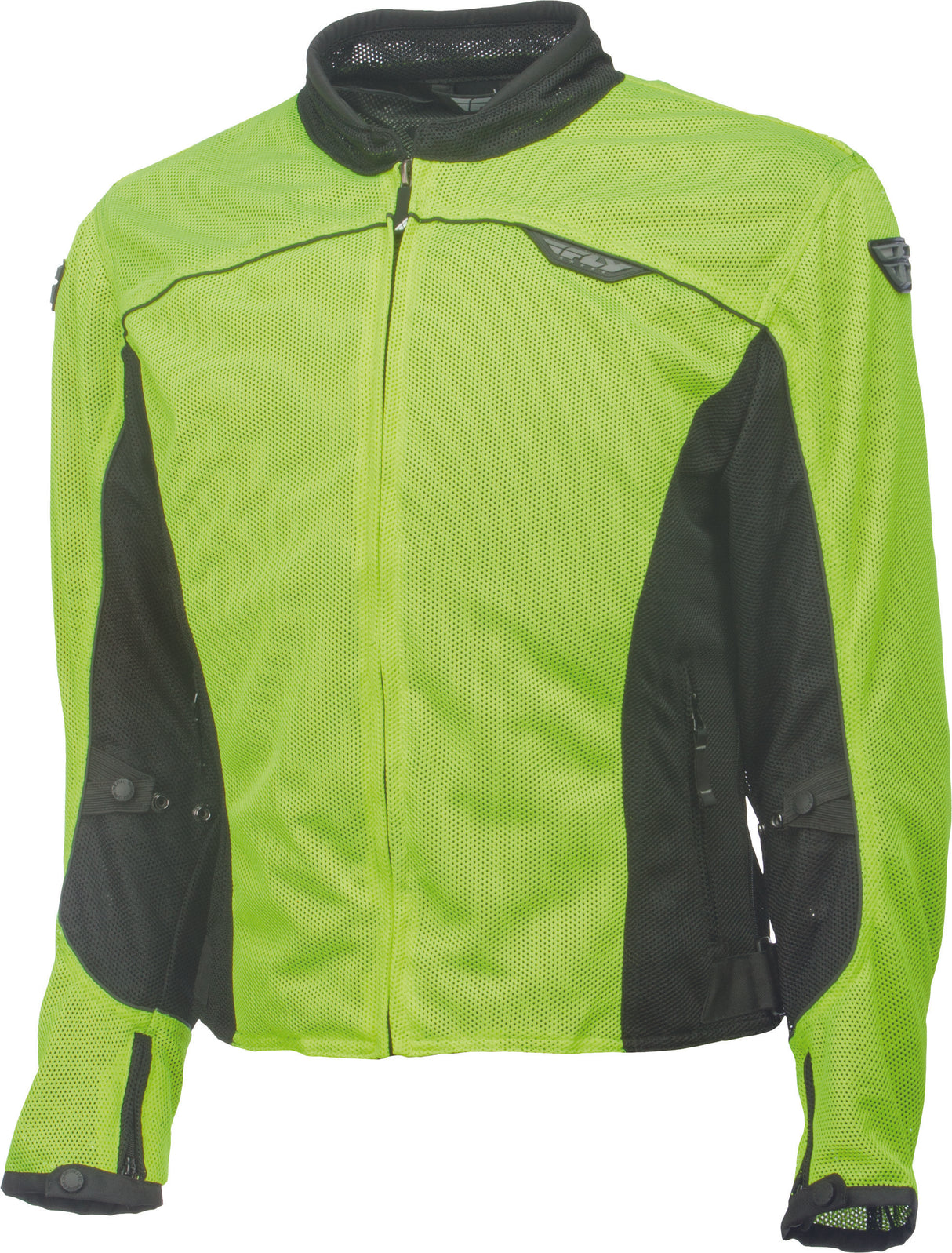 FLY RACING Flux Air Mesh Jacket Hi-Vis Yellow/Black Md #5948 477-4045~3