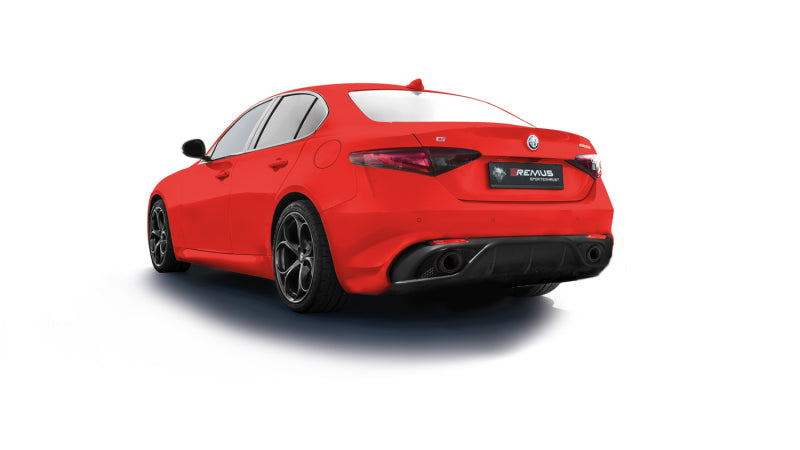 Remus Alfa Romeo Giulia Veloce Type952 10/2016 2.0L Turbo Multiair 206 kw Cat Back 025217 1700