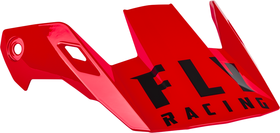 FLY RACING Rayce Helmet Visor Red/Black Yl 73-91158Y