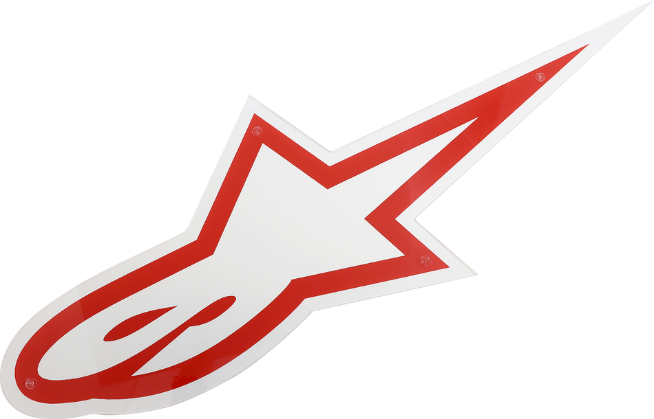 Letrero con logotipo de ALPINESTARS - Pared 7004217
