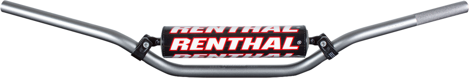 Manillar RENTHAL - 7/8" - 722 - CR High/Ricky Johnson - Plata 72201SI01185 