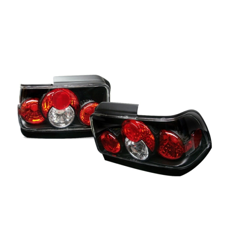 Spyder Toyota Corolla 93-97 Euro Style Tail Lights Black ALT-YD-TC93-BK 5007407