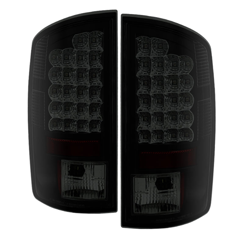 Spyder Dodge Ram 07-08 1500/Ram 07-09 2500/3500 LED Tail Lights Black Smoke ALT-YD-DRAM06-LED-BSM 5078117