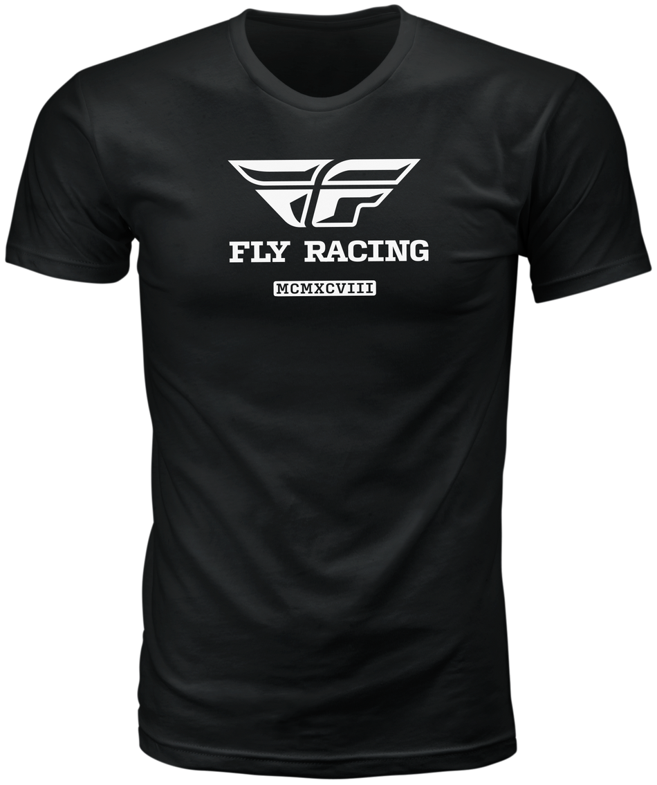 FLY RACING Fly Evolution Tee Black Sm 352-0130S