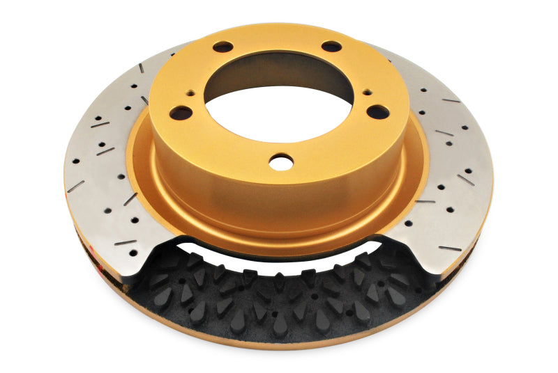 DBA Toyota Cruiser Rear Drilled & Slotted 4000 Series Rotor 4793XS