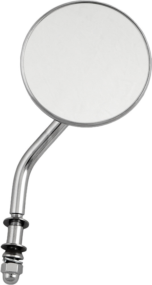 HARDDRIVE 3" Round Mirror W/4" Stem Chrome L/R 60-0016