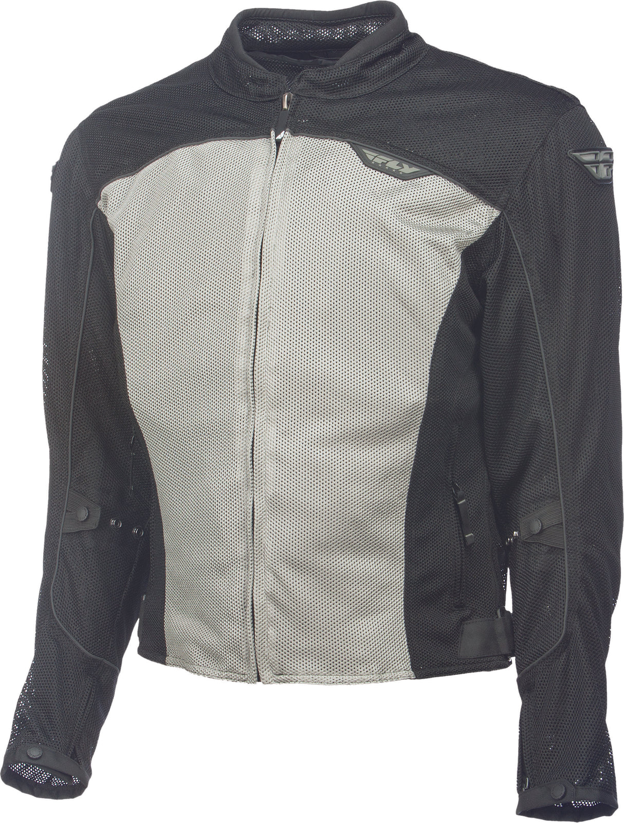 FLY RACING Flux Air Mesh Jacket Silver/Black M #5948 477-4044~3