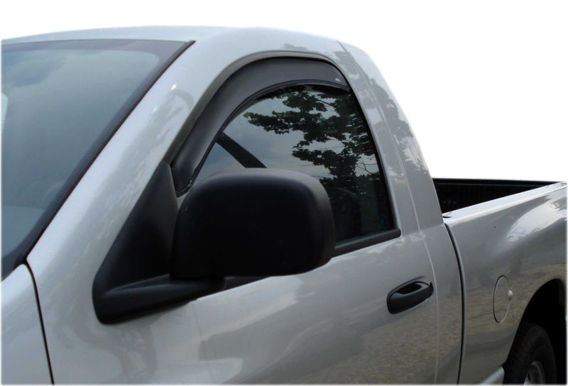 AVS 02-08 Dodge RAM 1500 Standard Cab Ventvisor In-Channel Window Deflectors 2pc - Smoke 192607