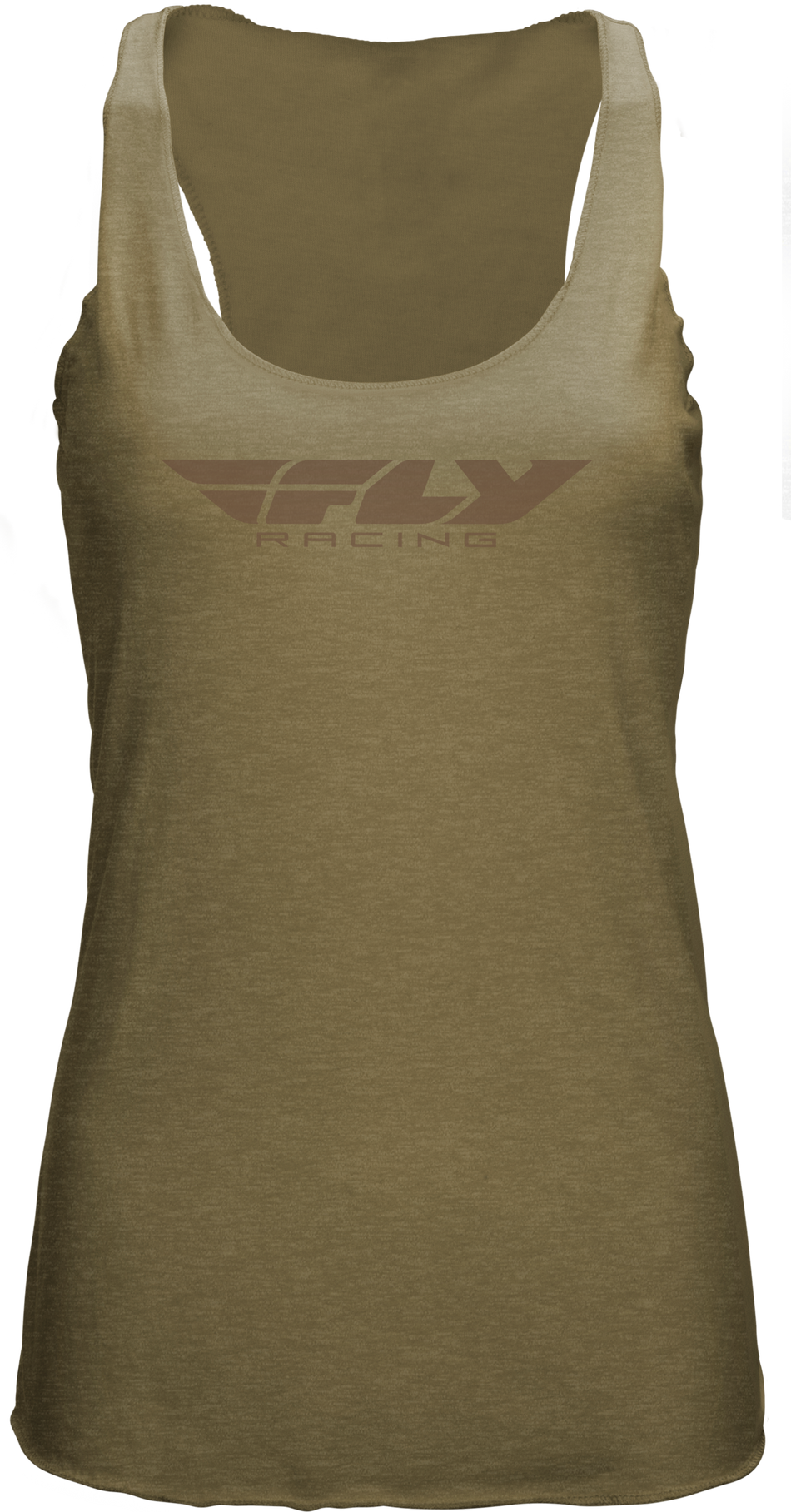 FLY RACING Women's Fly Corporate Tank Olive 2x 356-61562X
