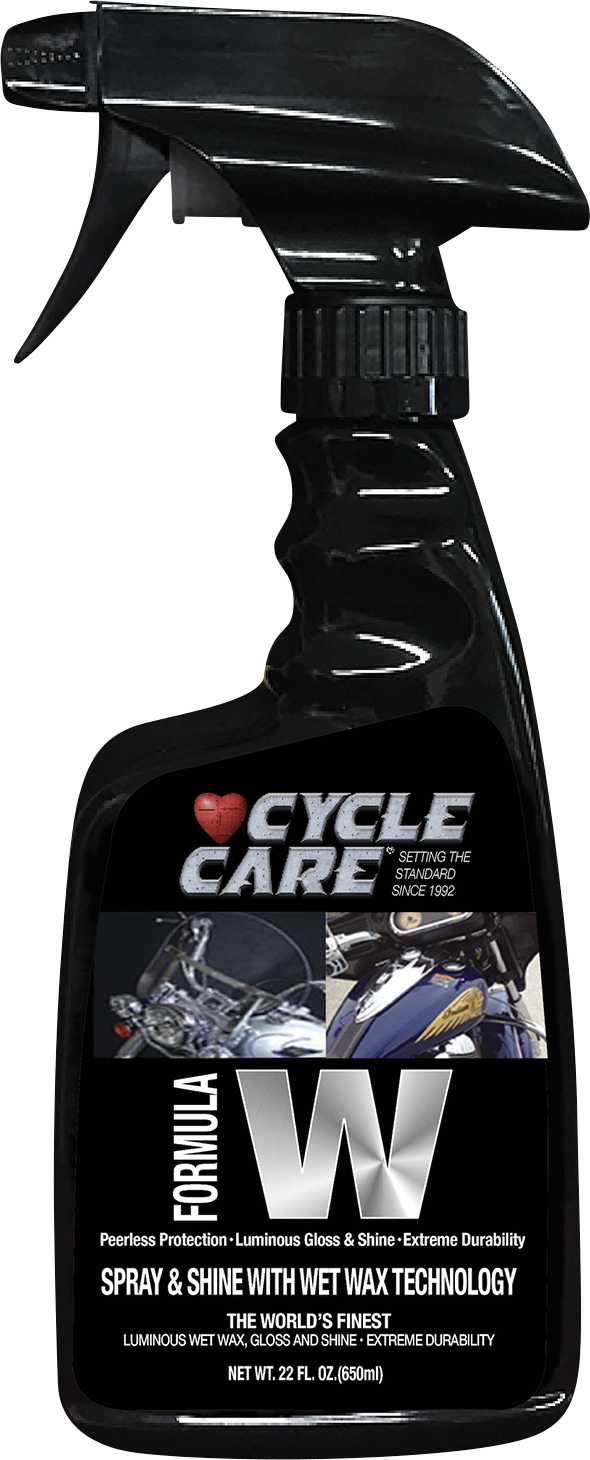 CYCLE CARE FORMULAS Formula W Wax Spray - 22 U.S. fl oz. 66022
