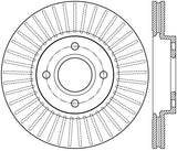 StopTech 2014 Ford Fiesta Left Front Disc Slotted Brake Rotor 126.61110SL