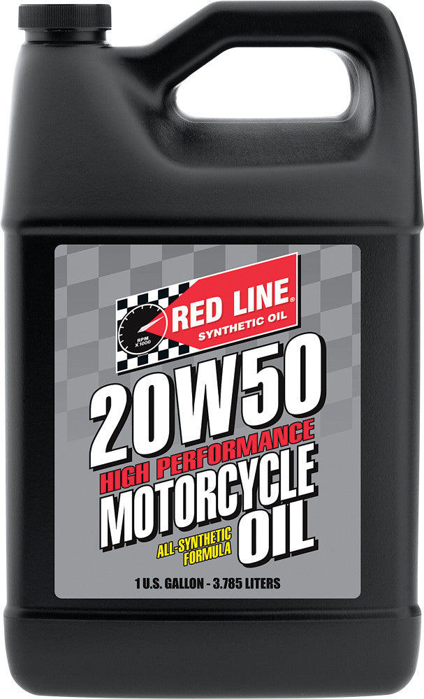 RED LINE 4t Motor Oil 20w-50 1gal 42505