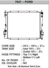 CSF 05-14 Ford Mustang Radiator 7037