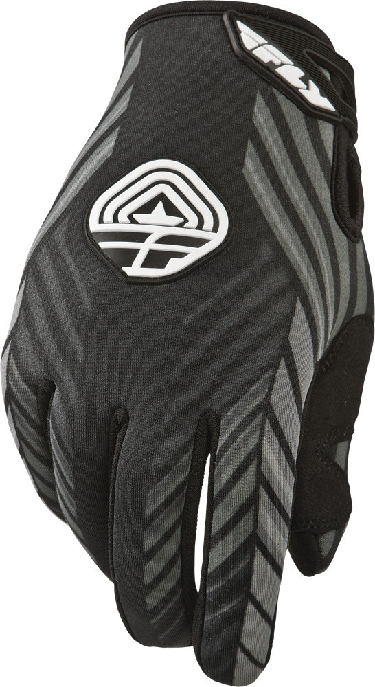 FLY RACING 907 Gloves Black/Grey Sz 7 #5841 367-640~07