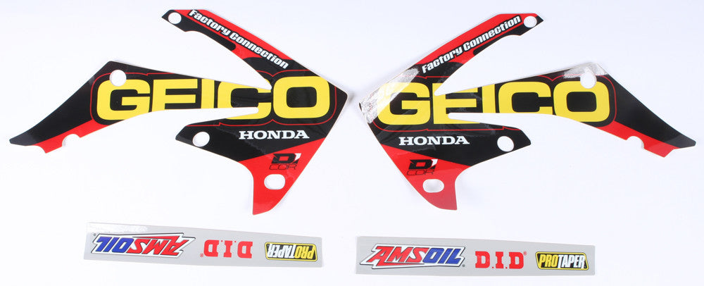 D-COR 16 Geico Honda Complete Graphic Kit 10-10-0829