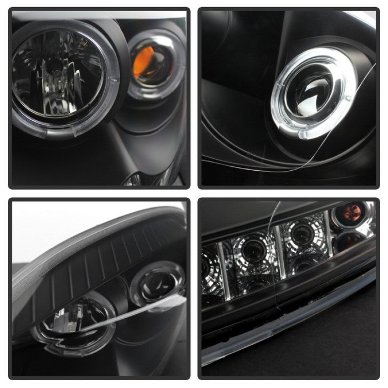 Spyder Dodge Ram 1500 06-08/Ram 2500 06-09 Projector Headlights LED Halo LED Blk PRO-YD-DR06-HL-BK 5010001