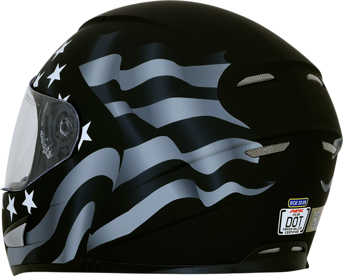 AFX FX-99 Helmet - Flag - Stealth - Medium 0101-11357