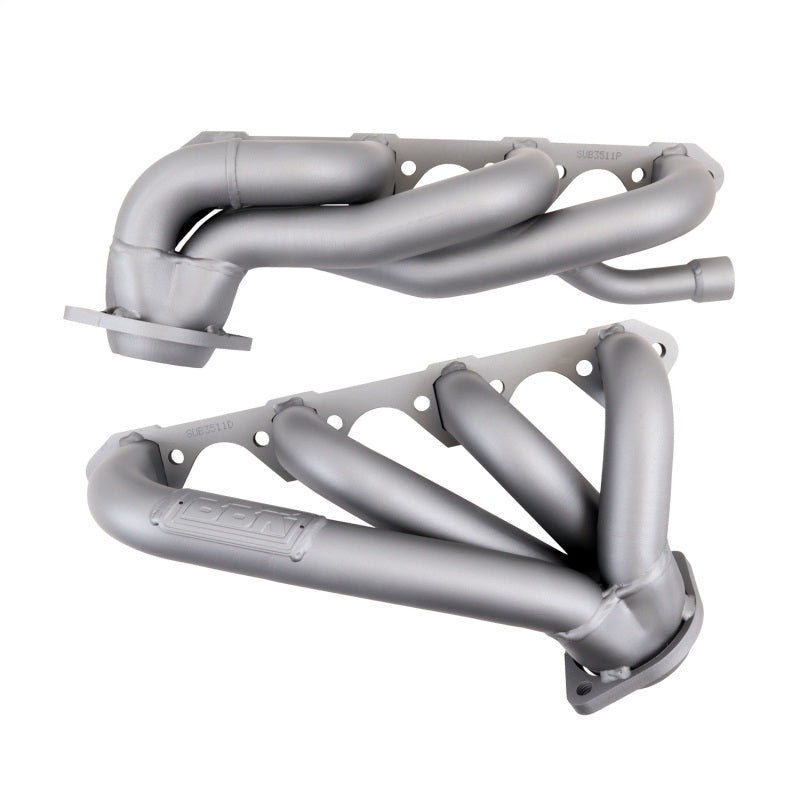 BBK 87-95 Ford F150 Truck 5.8 351 Shorty Unequal Length Exhaust Headers - 1-5/8 Titanium Ceramic 3511