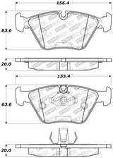 StopTech Performance 04-09 BMW X3 (E38) / 06-09 Z4 3.0Si (E86) / 00-07 330 Series Front Brake Pads 309.0946