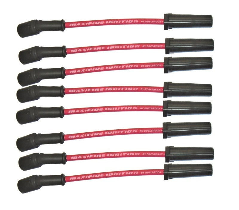 Edelbrock Spark Plug Wire Set GM LS Engines Heat Shields w/o Red Wire (Set of 8)
