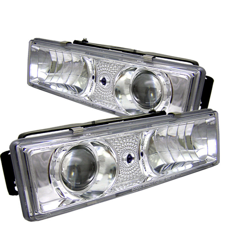 Spyder Chevy C/K Series 1500 88-99 Projector Headlights Chrm High 9005 (Not Include) PRO-YD-CCK88-C 5009296