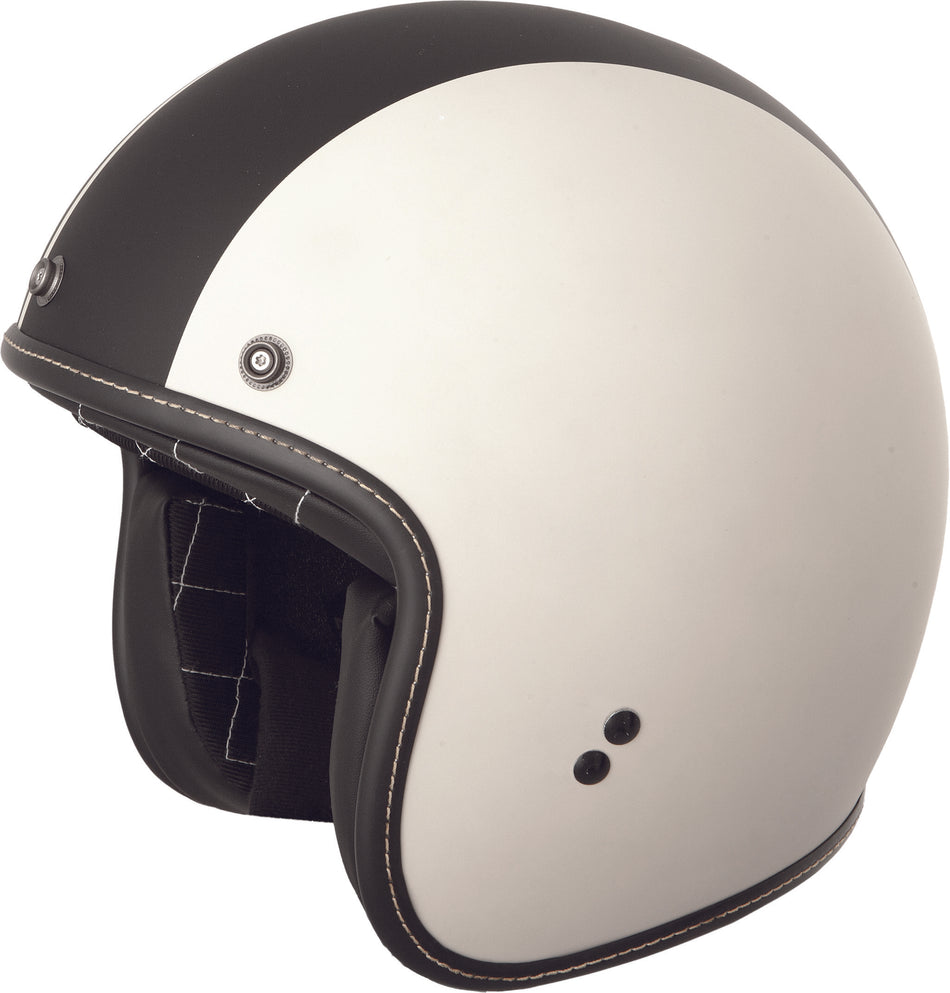 FLY RACING .38 Racer Helmet Matte White Lg 73-8233L