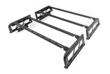 DV8 Offroad 07-23 Toyota Tundra / 09-23 Ford F150 Raptor MTO Series Bed Rack -  2pc Adj. RRUN-03