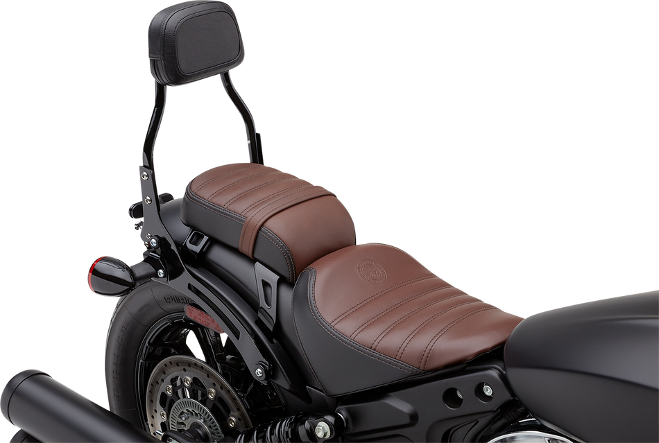 COBRA Detachable Backrest - Mini - Black - Bobber 502-2015B