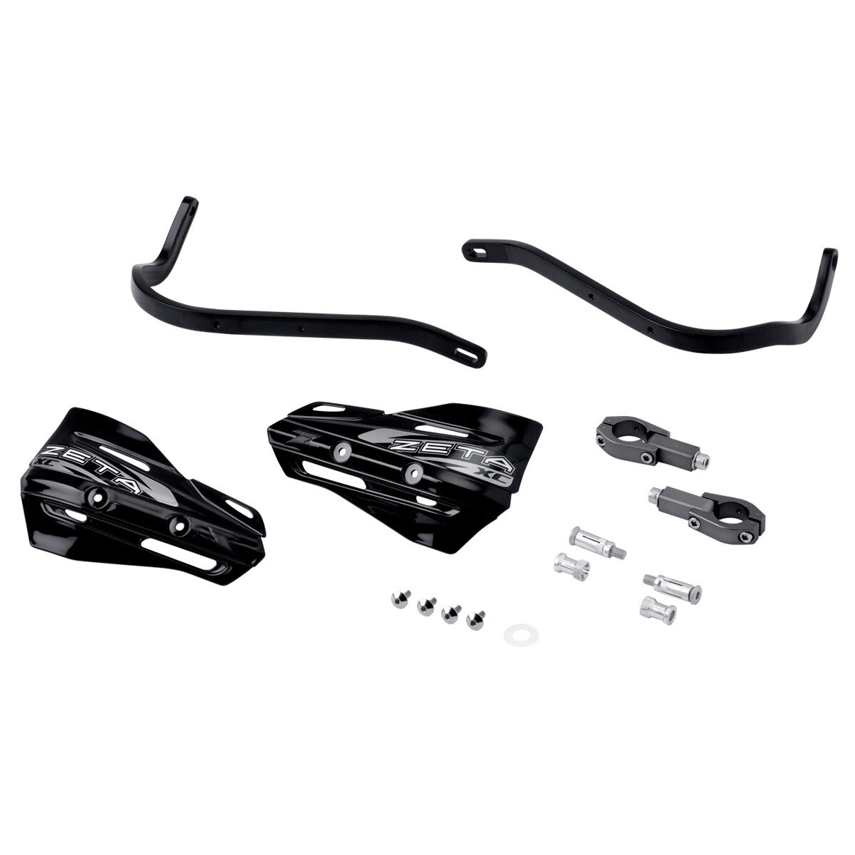 ZETA Armor Handguard Xc Kit For 28.6mm Bar Black/Black ZE72-5019