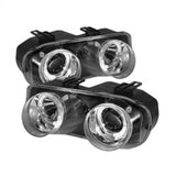 Spyder Acura Integra 94-97 Projector Headlights LED Halo -Chrome High H1 Low 9006 PRO-YD-AI94-HL-C 5008688