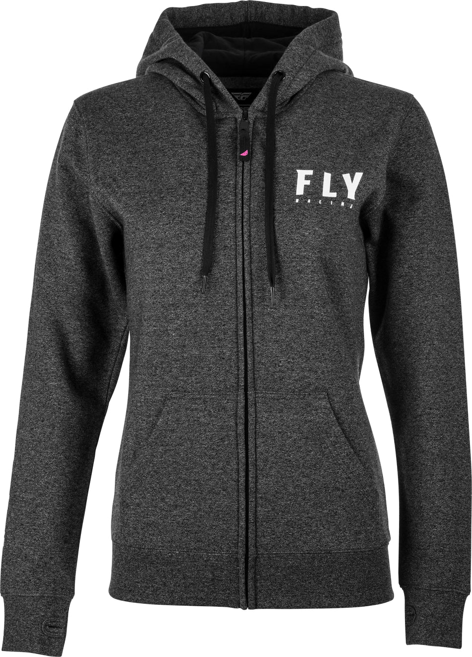 FLY RACING Fly Women's Logo Hoodie Dark Charcoal Md 358-0138M