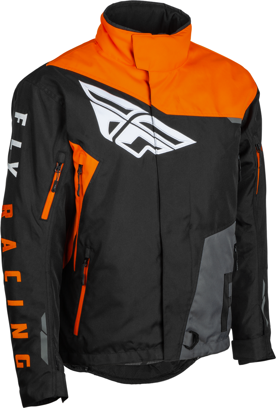 FLY RACING Snx Pro Jacket Black/Grey/Orange Xl 470-4118X