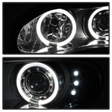 Spyder Chevy Camaro 98-02 Projector Headlights LED Halo LED Blk Smke - Low H1 PRO-YD-CCAM98-HL-BSM 5078261