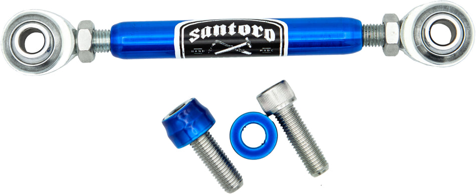 SANTORO FABWORX Shift Linkage Mid-Ctrls Blue M8 Softail SF30034