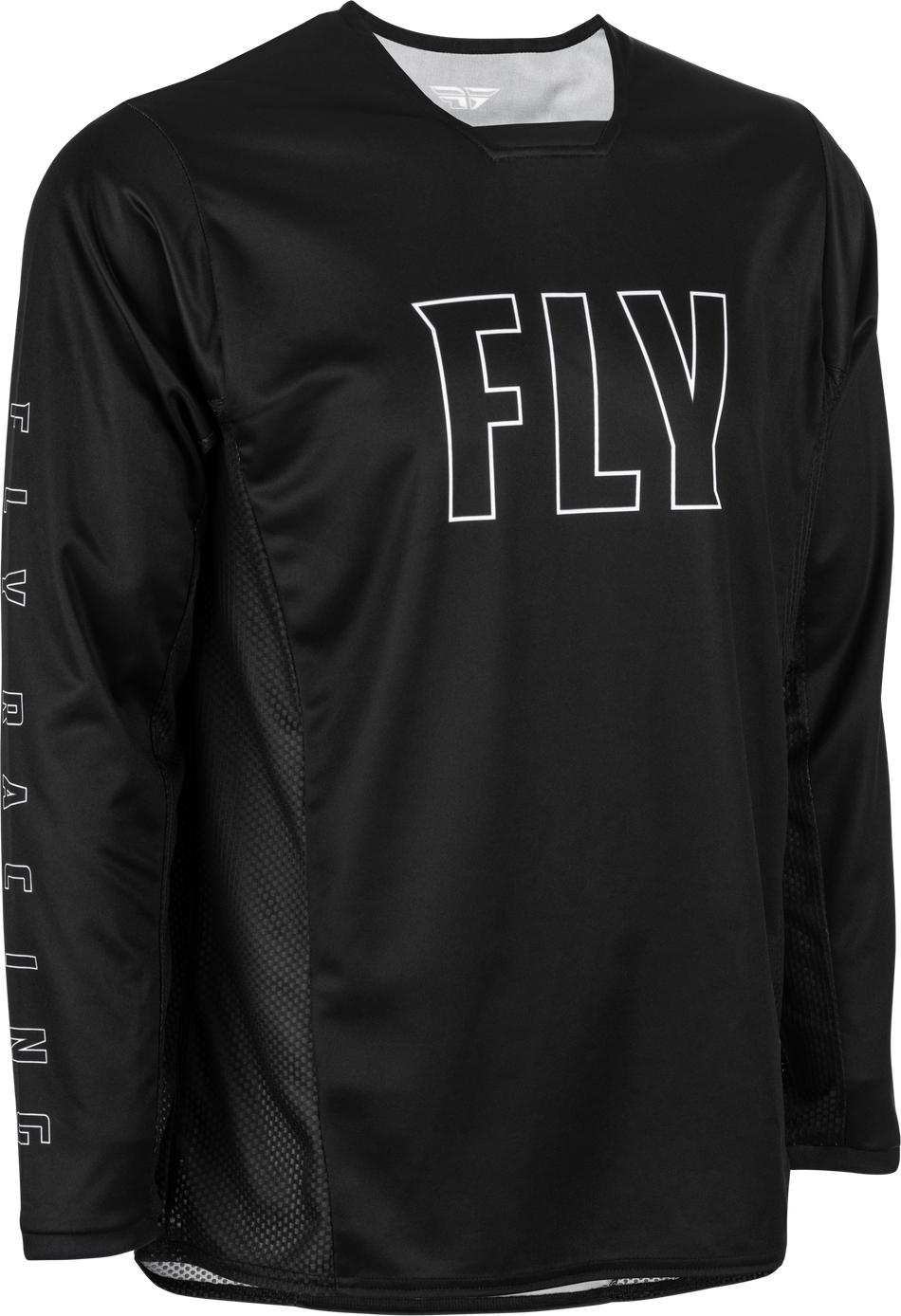 FLY RACING Radium Jersey Black/White 2x 352-80802X