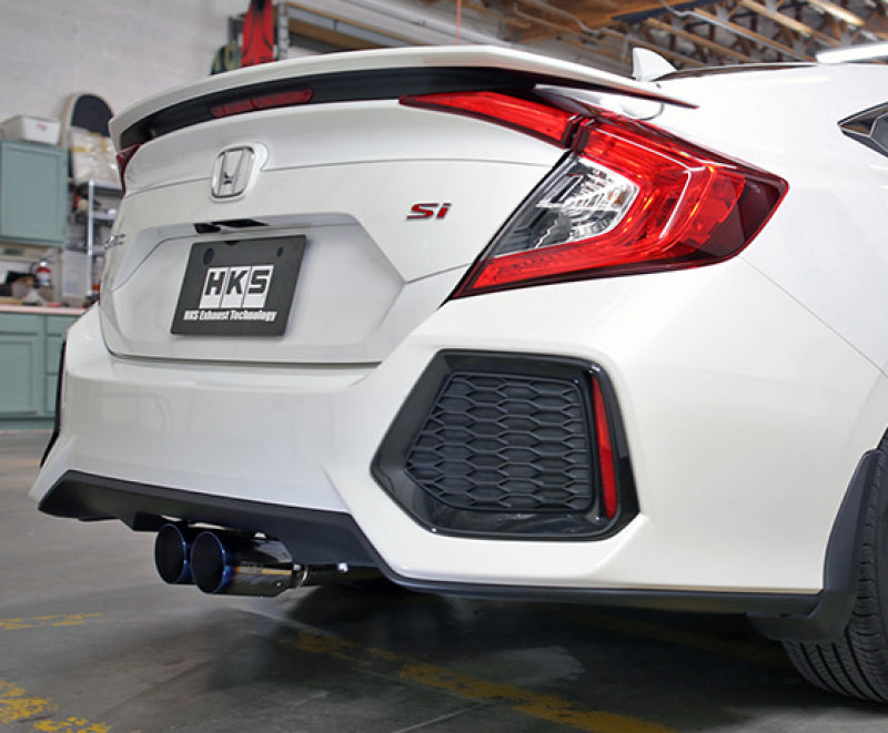 HKS 17+ Honda Civic Si Sedan (FC) Hi-Power Muffler Exhaust 31006-BH002