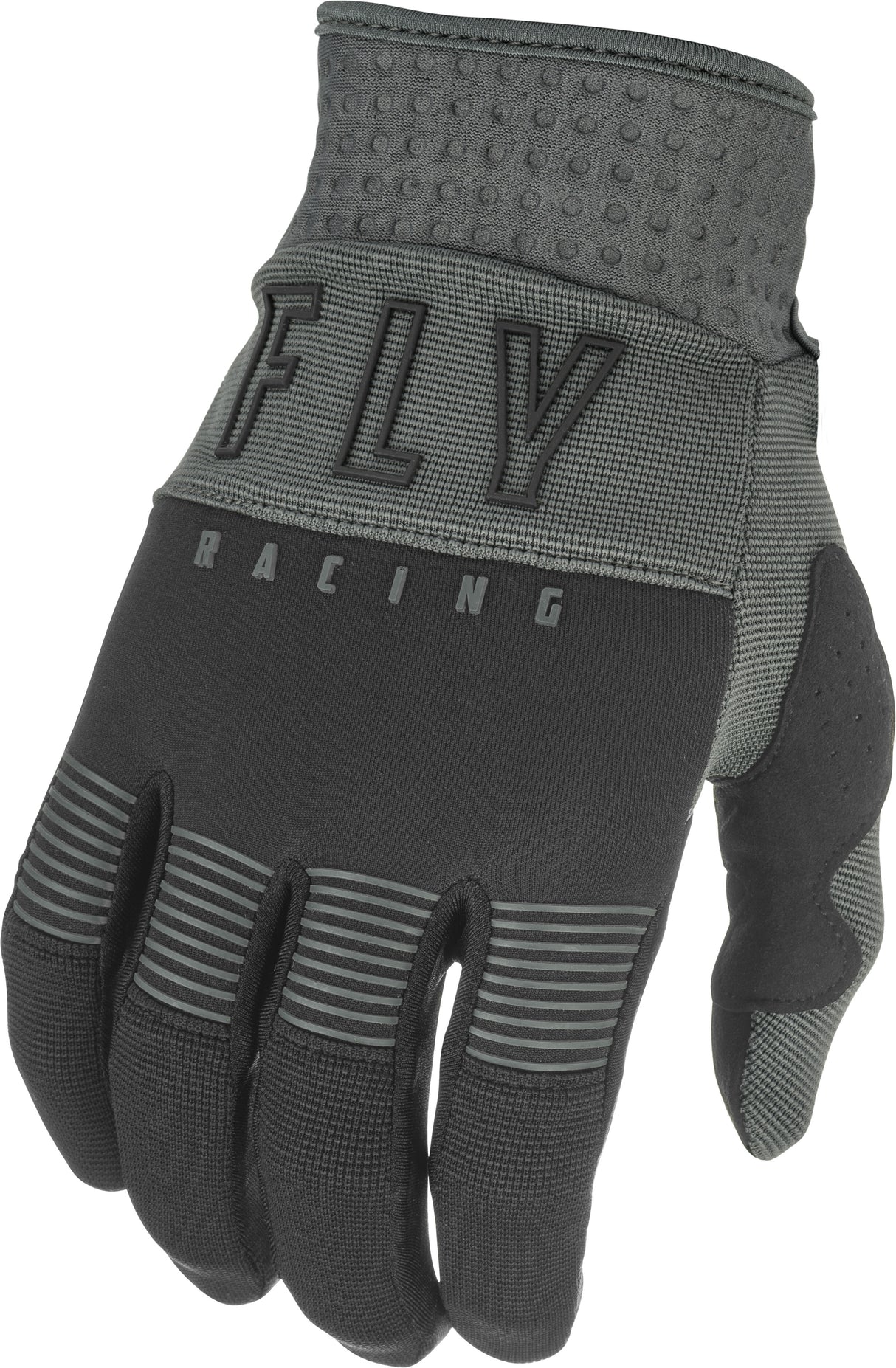 FLY RACING F-16 Gloves Black/Grey Sz 07 374-91007